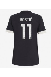 Fotbalové Dres Juventus Filip Kostic #11 Dámské Třetí Oblečení 2023-24 Krátký Rukáv